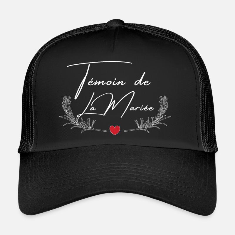 BRIDE'S BEST MAN - MATCHING TSHIRT Trucker Cap