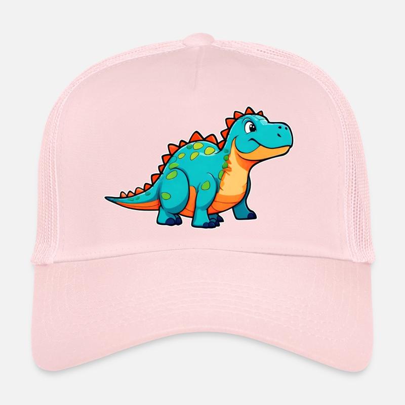 Cute Comic Dinosaur Trucker Cap