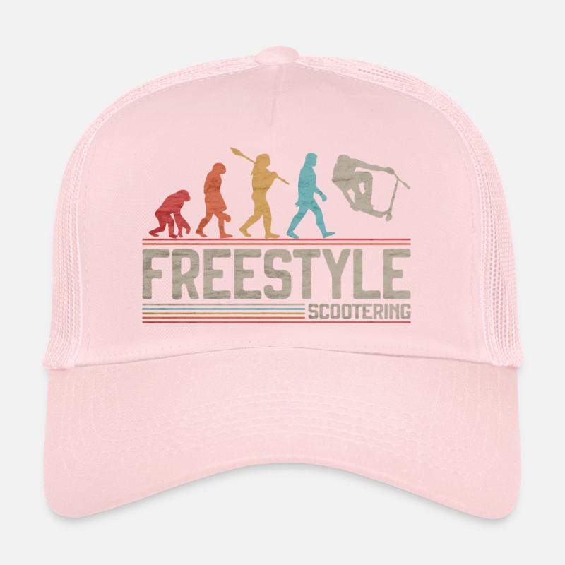 Stunt Scooter Evolution Freestyle Kick Scooter for Trucker Cap