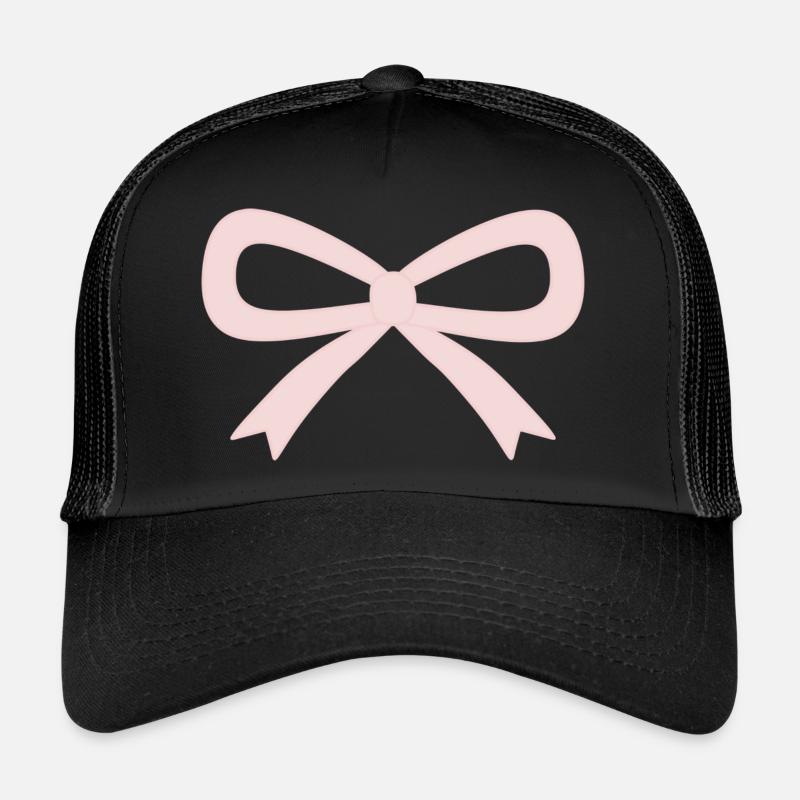 Noeud rose Casquette trucker 