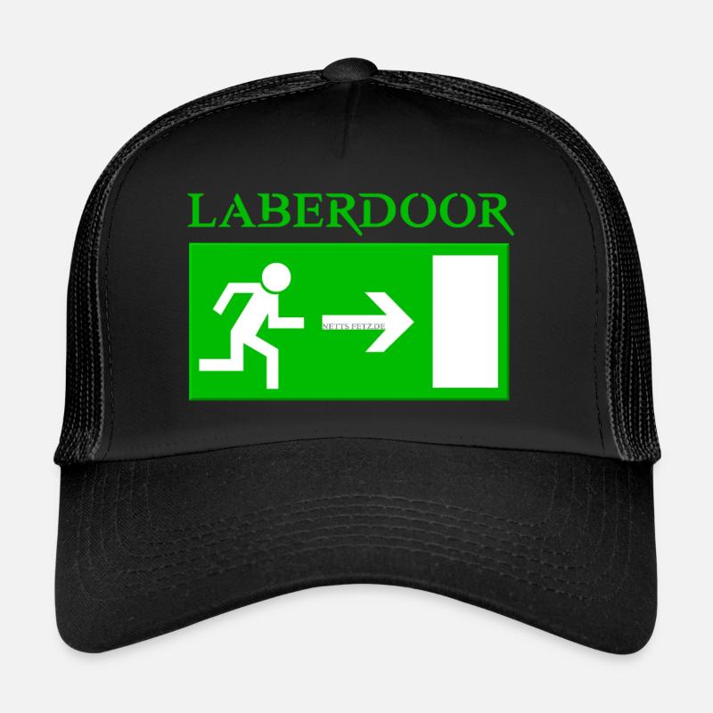 Laberdoor, Labrador, les bavardages ne sont pas les bienvenus Casquette trucker 