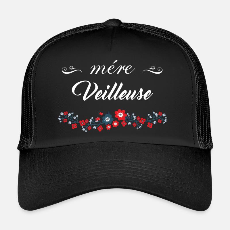 Mere Veilleuse - tshirt - the original Casquette trucker 