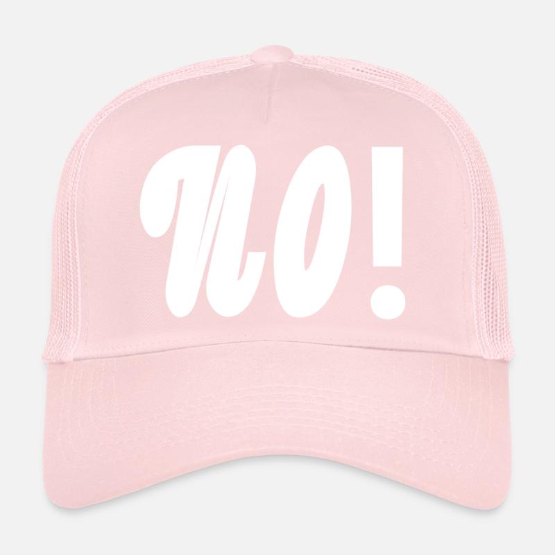 No Trucker Cap