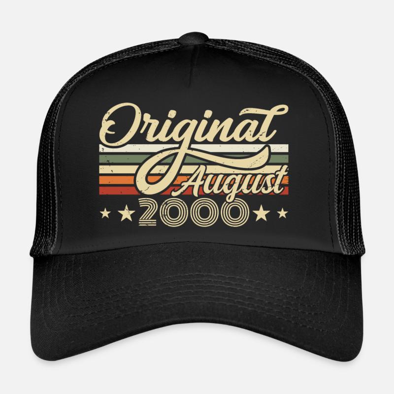 August 2000 Geburtstag August 2000 - Original 2000 Trucker Cap