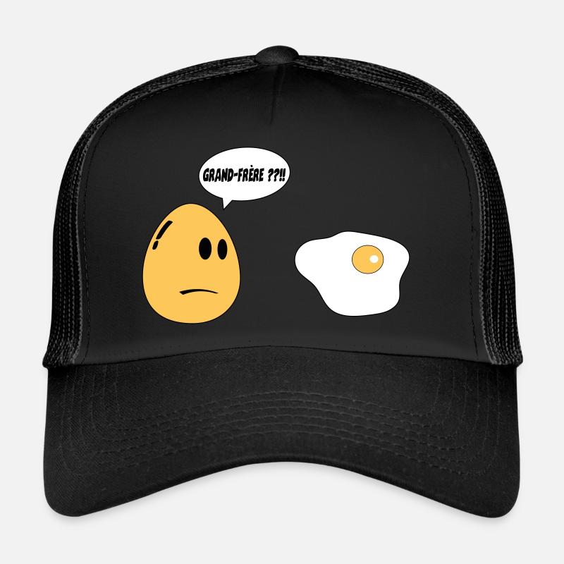 Big Brother Egg - Trucker Cap - black/black