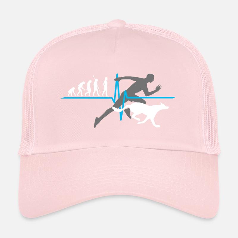 Canicross Herzlinie Joggen Evolution Hund Trucker Cap