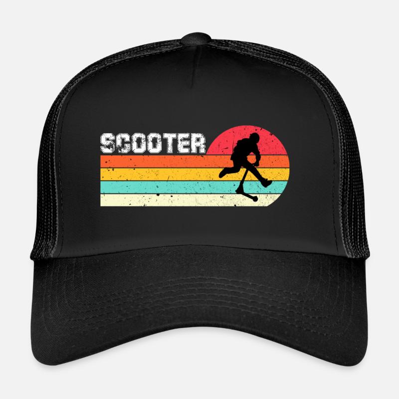 Freestyle Roller - Trucker Cap - Schwarz/Schwarz