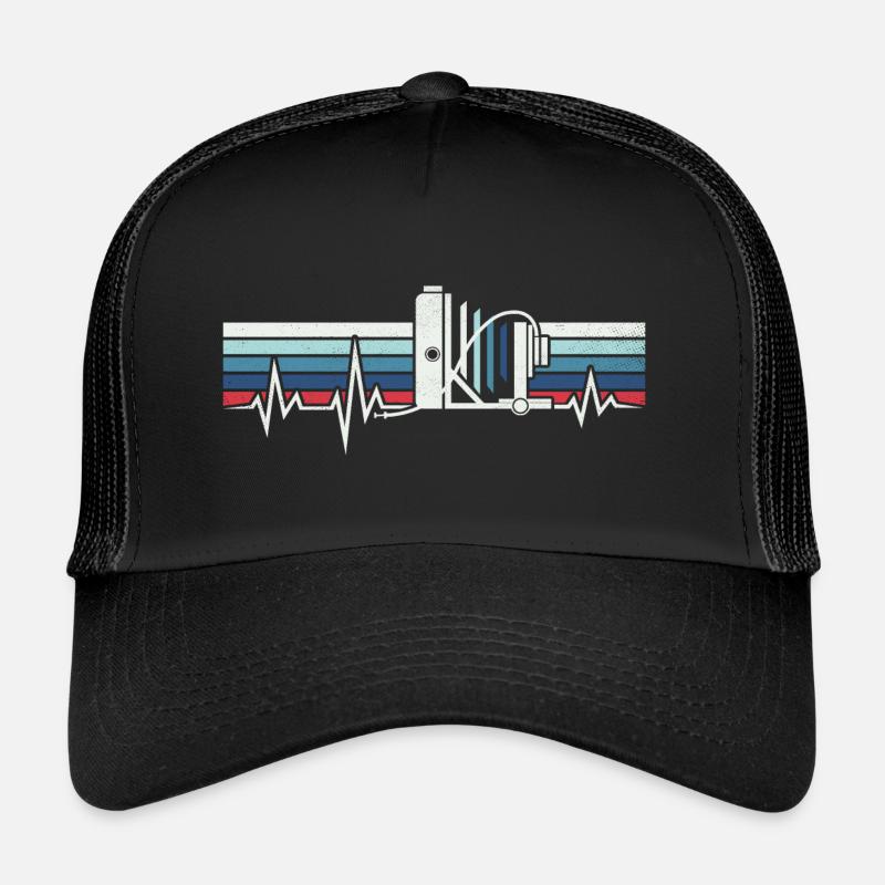 HEARTBEAT LARGE FORMAT PHOTOGRAPHY RUNNING FLOOR CAMERA Trucker Cap