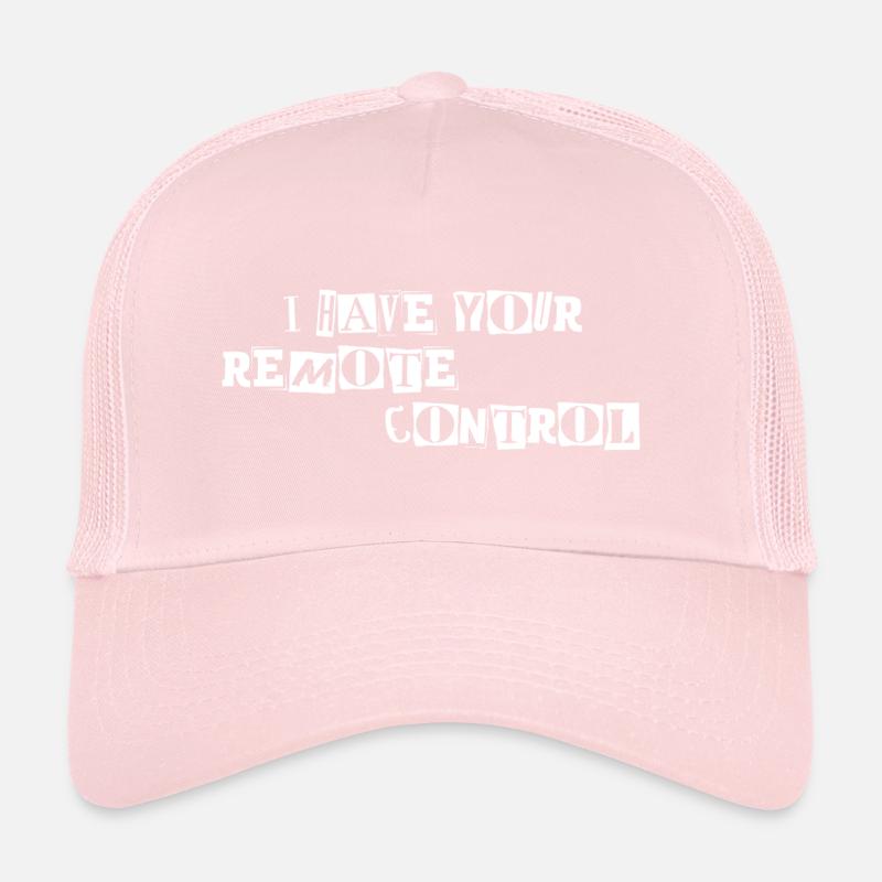 Remote Control TV Night Ransom Note Trucker Cap