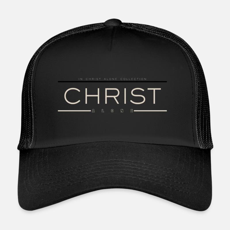 CHRIST - Trucker Cap - Schwarz/Schwarz