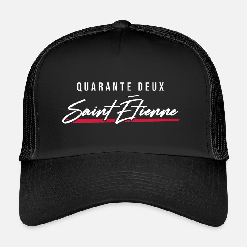 Saint Étienne 42 Frankreich Kennzeichen Trucker Cap