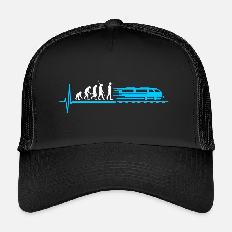 Chemin de fer évolution Casquette trucker 