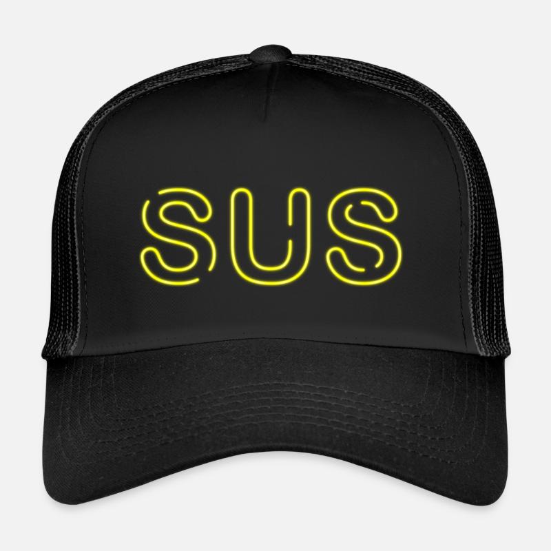 Sus - Jugendwort - Trucker Cap - Schwarz/Schwarz