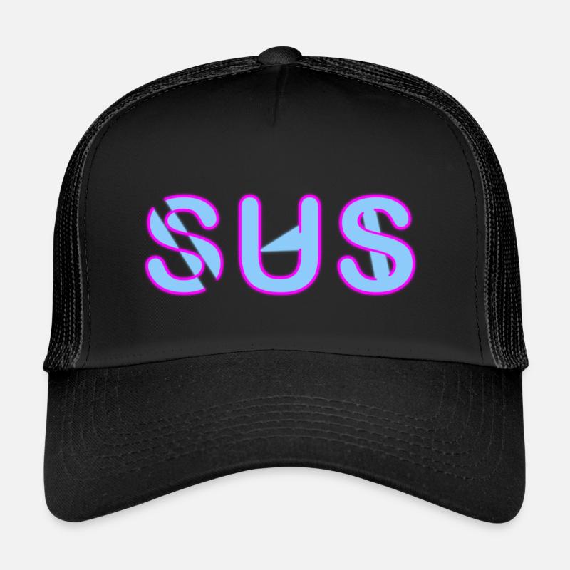 Sus - Youth Word - Trucker Cap - black/black