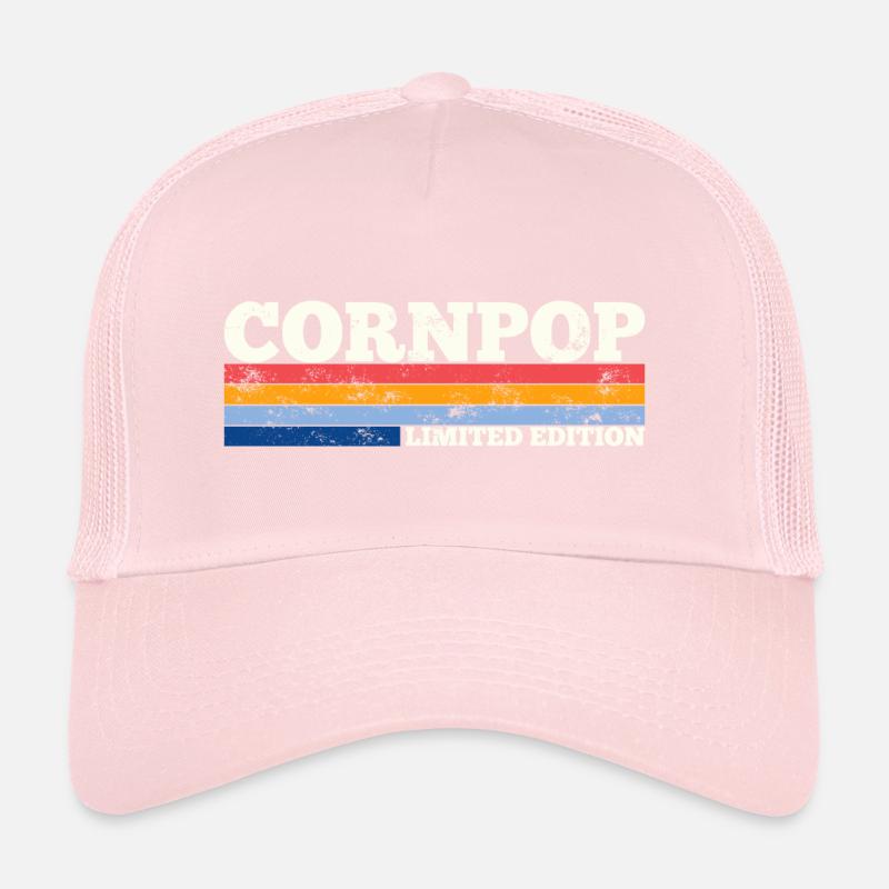 Corn Pop Was A Bad Dude Retro Cornpop Meme Trucker Cap