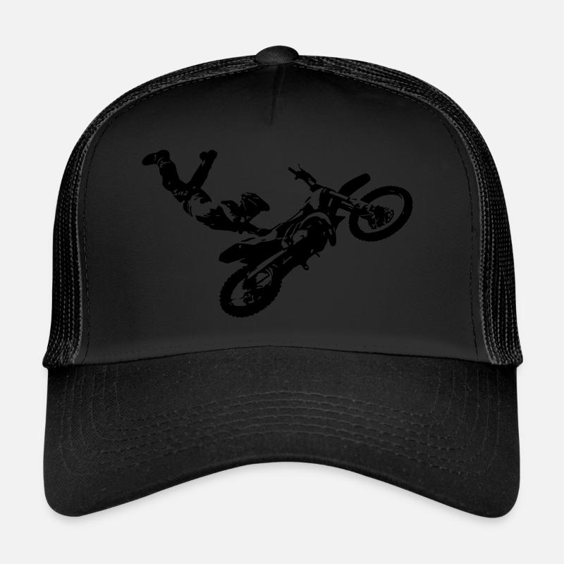 Motocross Sprung Trucker Cap