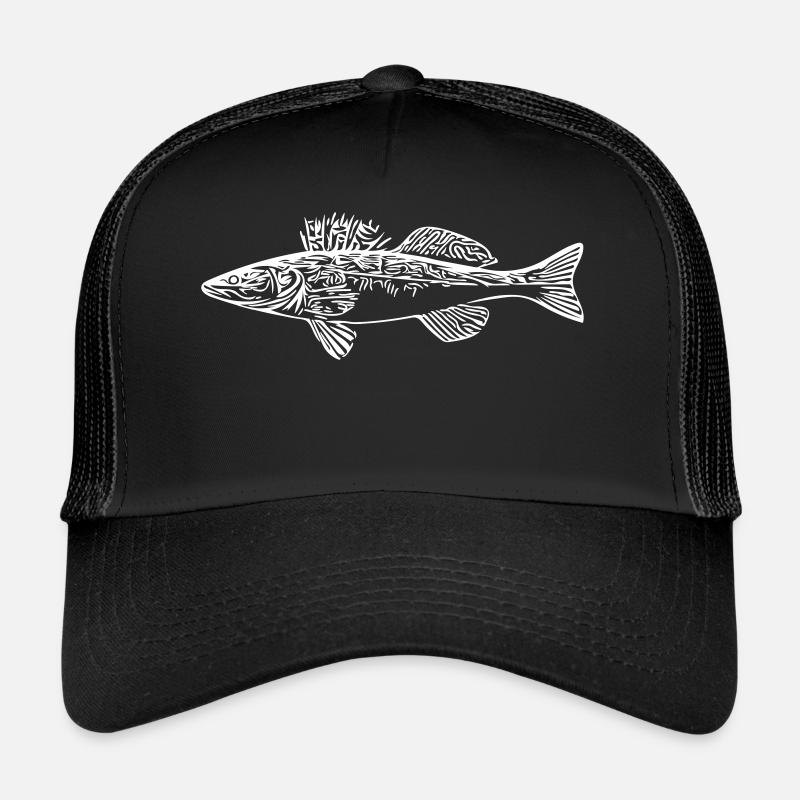 Zander - Trucker Cap - Schwarz/Schwarz