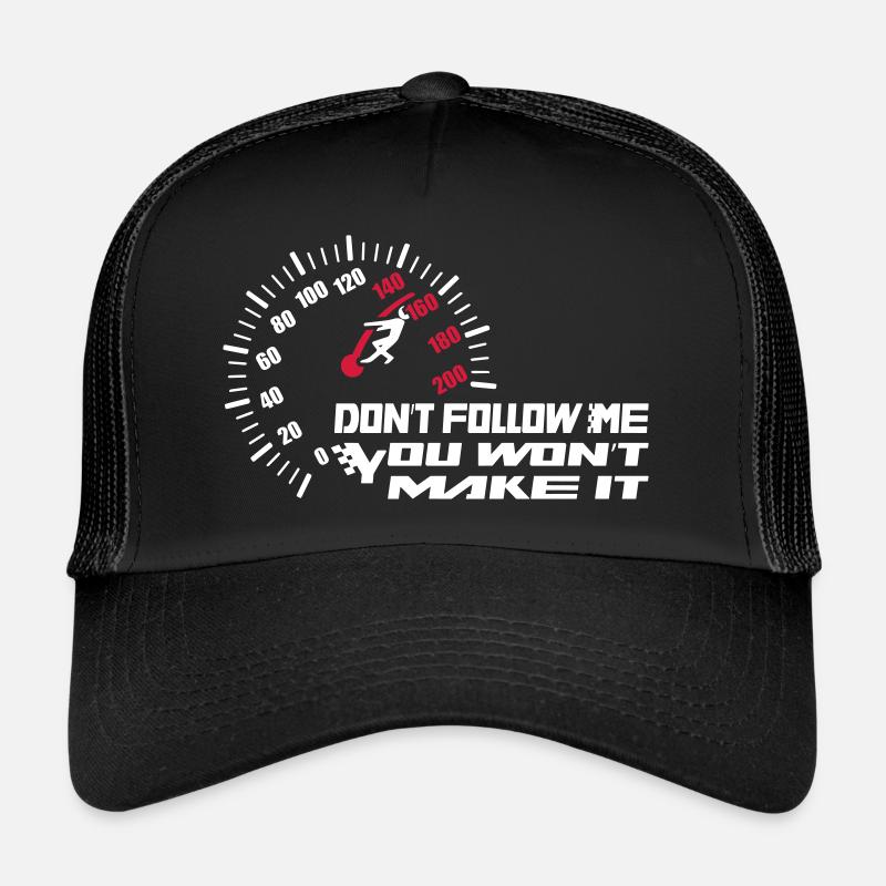 Off road - Don't Follow Me - Trucker Cap - black/black