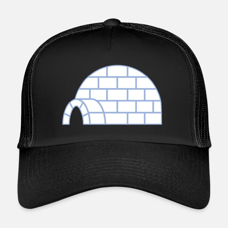 Iglu - Trucker Cap - Schwarz/Schwarz