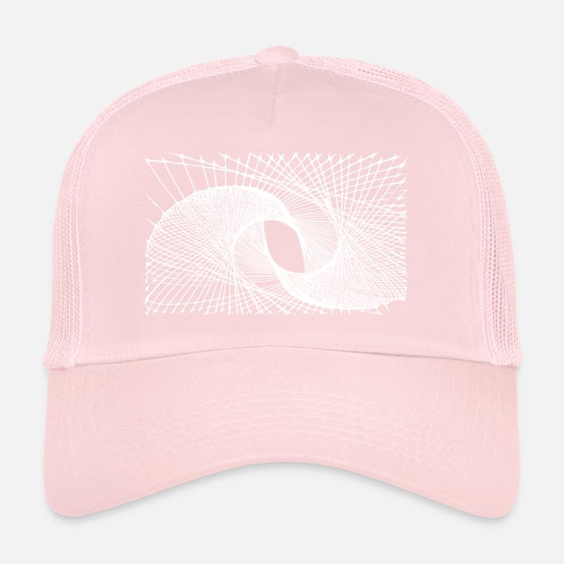 Lignes géométriques Casquette trucker 