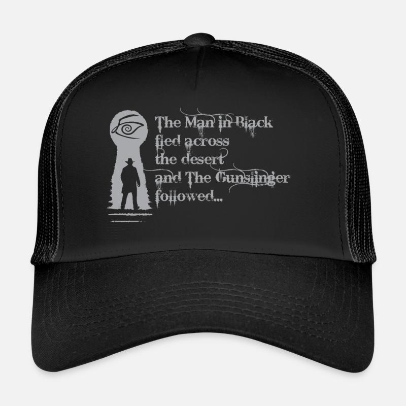 der Mann in Schwarz - Trucker Cap - Schwarz/Schwarz