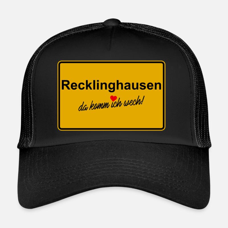 Recklinghausen da komm ich wech Trucker Cap