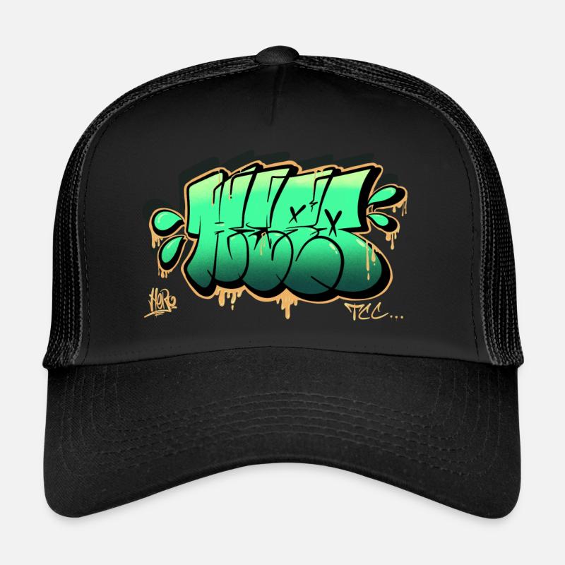 Graffiti de vomir Casquette trucker 