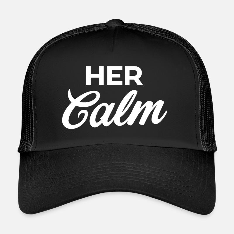Her Calm Trucker Cap