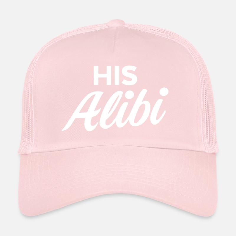 Son alibi Casquette trucker 