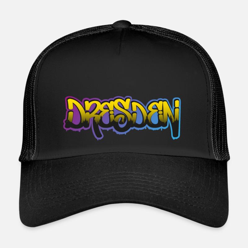 Ville de Dresde Graffiti Casquette trucker 