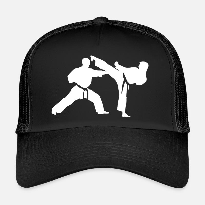 Karate - Trucker Cap - Schwarz/Schwarz