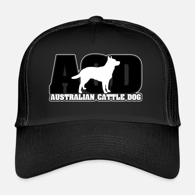 ACD Australian Cattle Dog Casquette trucker 