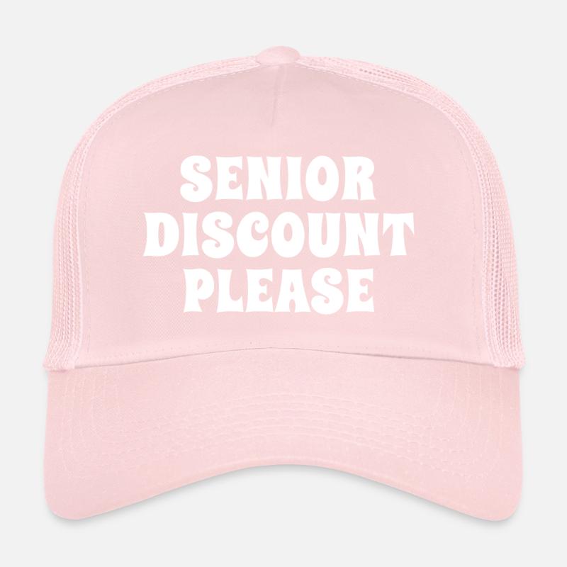 Réduction Senior s’il vous plaît Casquette trucker 