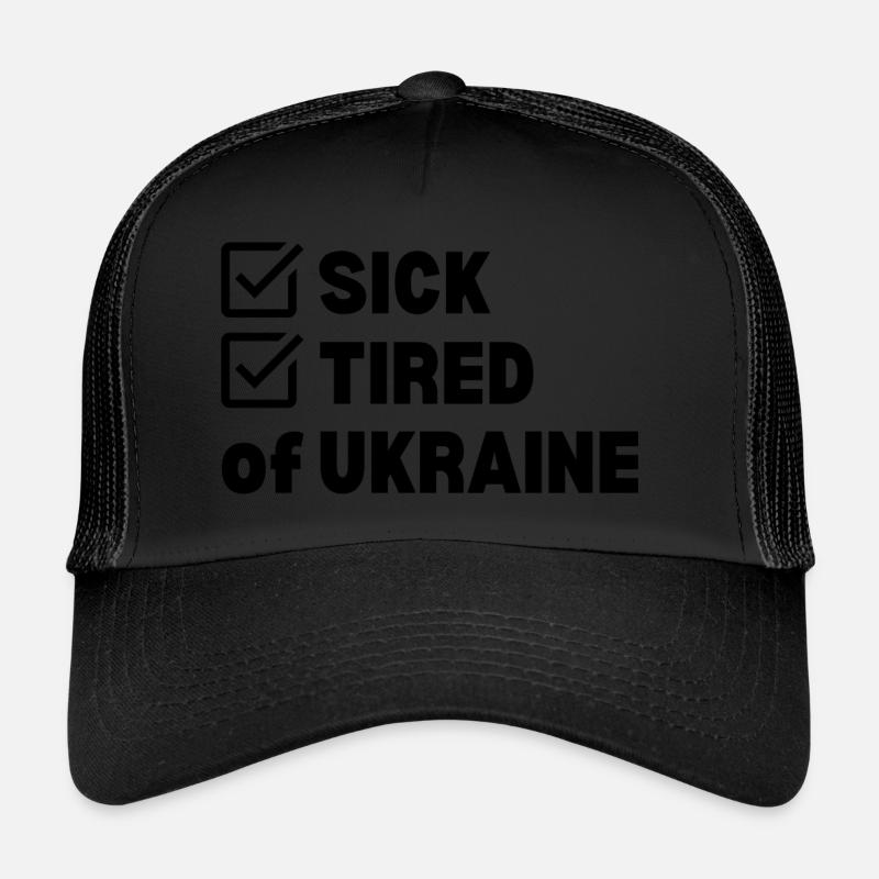Sick and Tired Trucker Cap