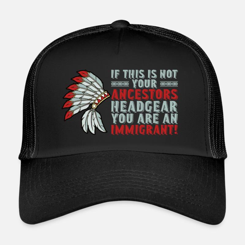 Proud Indigenous People Native American's Day Trucker Cap
