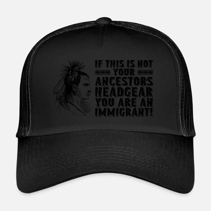 Proud Indigenous People Native American's Day Trucker Cap