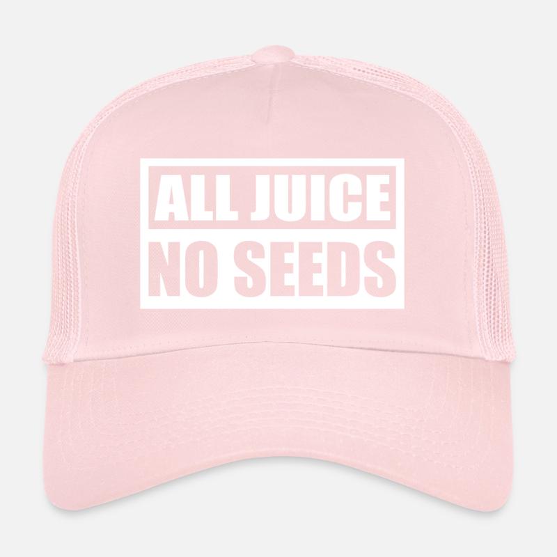 All Juice No Seeds Men's Vasectomy Trucker Cap