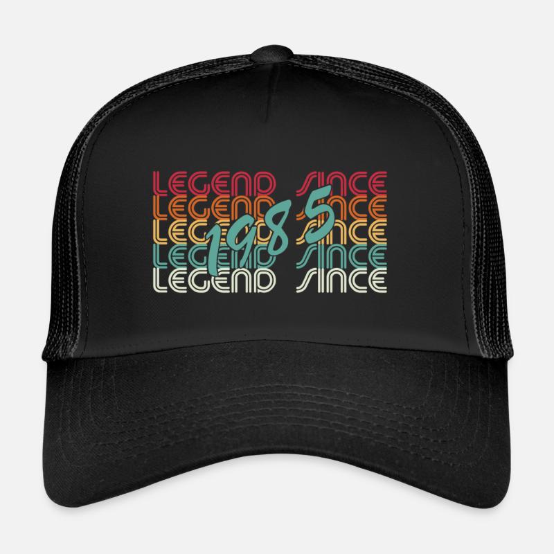 legend since 1985 40. Geburtstag Original Januar Trucker Cap