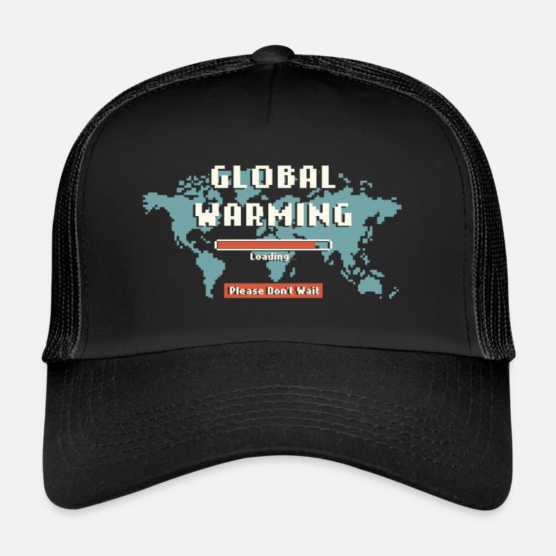 Belastung durch die globale Erwärmung Trucker Cap