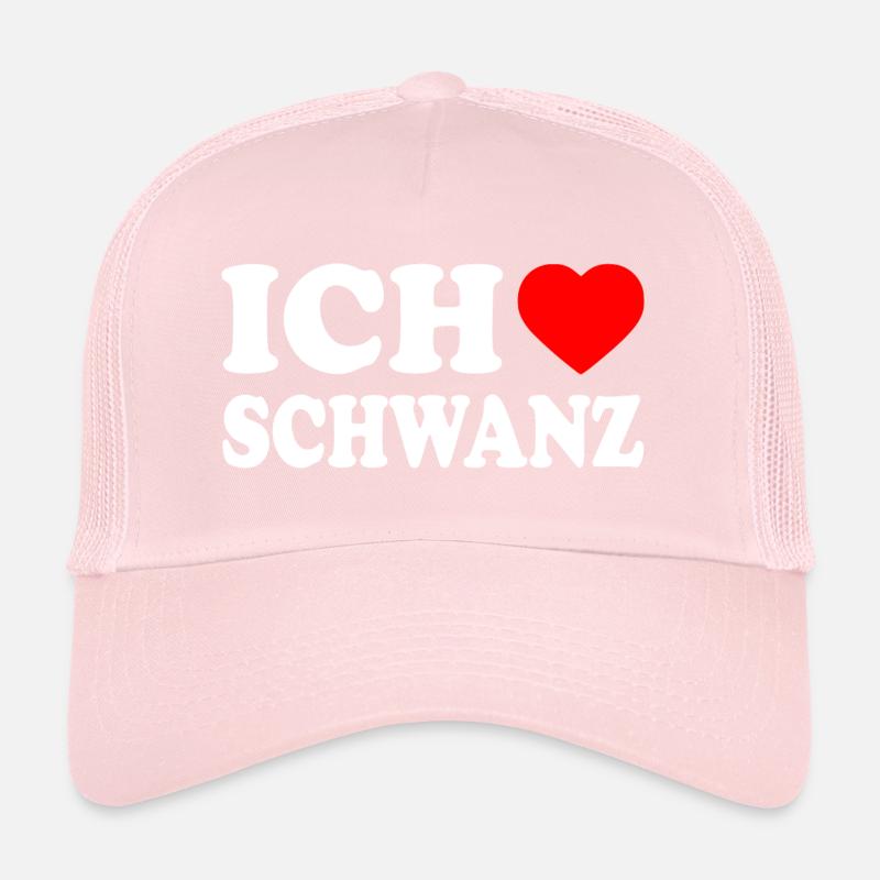 Ich liebe schwanz Trucker Cap