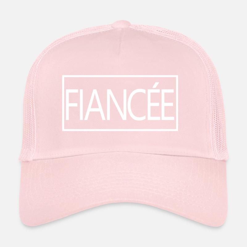 Fiancée Matching Engagement Wedding Honeymoon Trucker Cap
