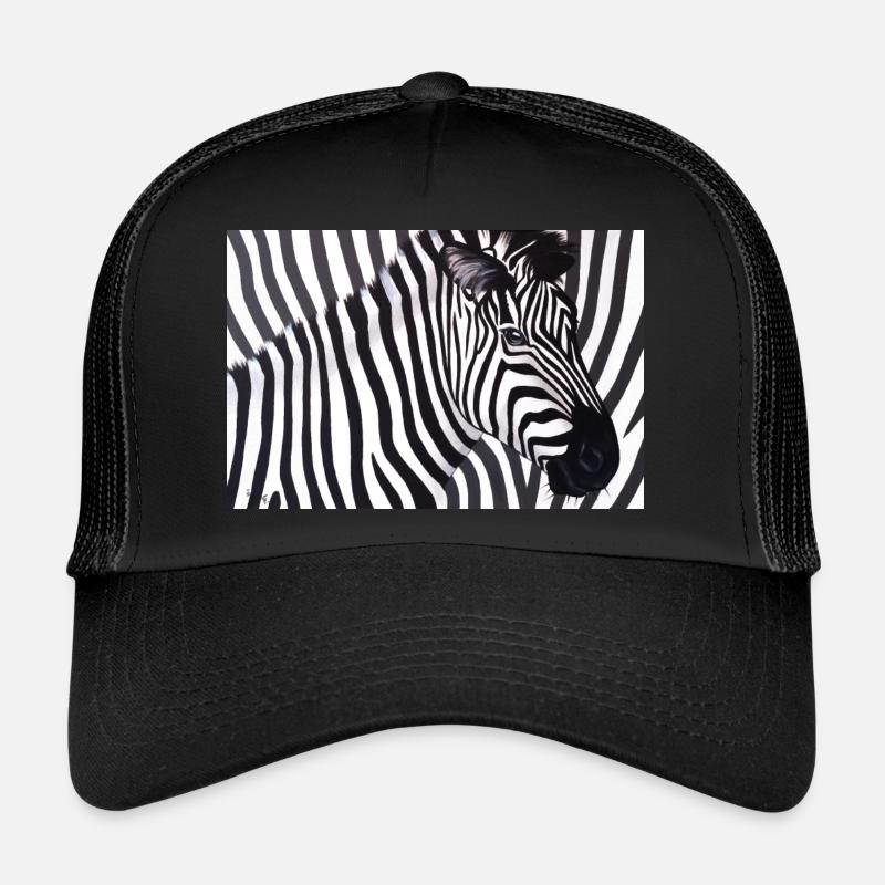 Poster Zebra 90x60 landscape Trucker Cap