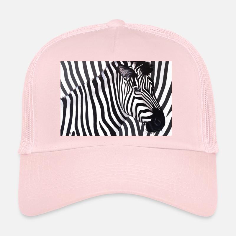 Poster Zebra 90x60 quer Trucker Cap