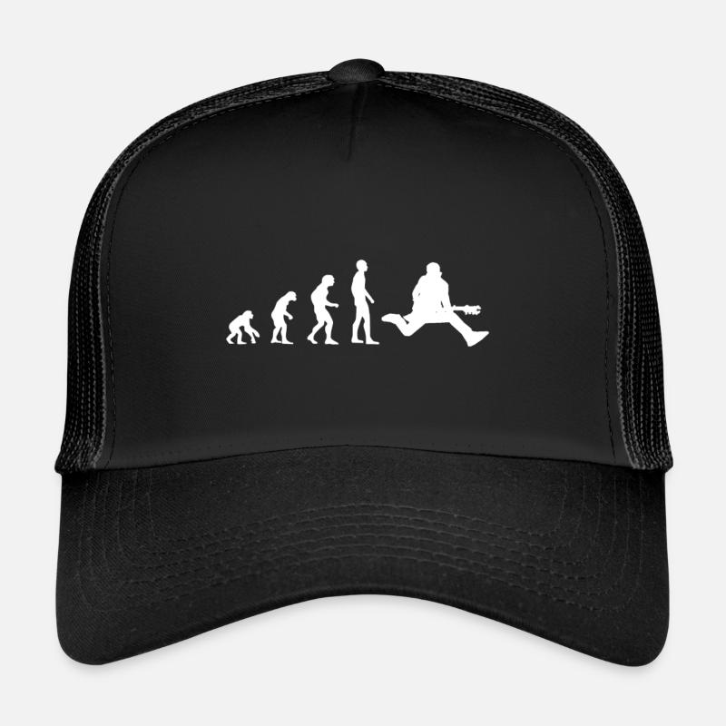 Evolution Guitare Girarrist Rock Casquette trucker 