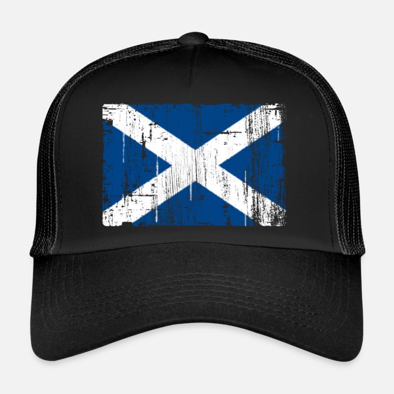 Scotland - Trucker Cap - black/black