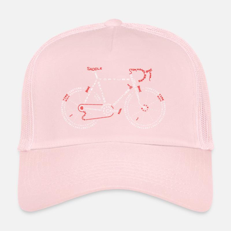 Mots de vélo Casquette trucker 