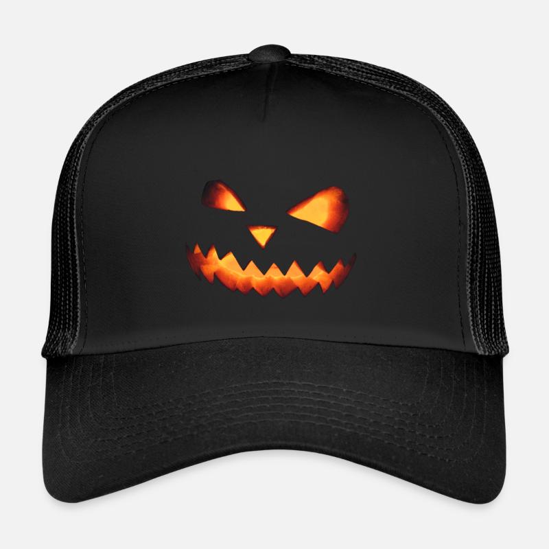 Halloween, pumpkin, pumpkin, mask Trucker Cap