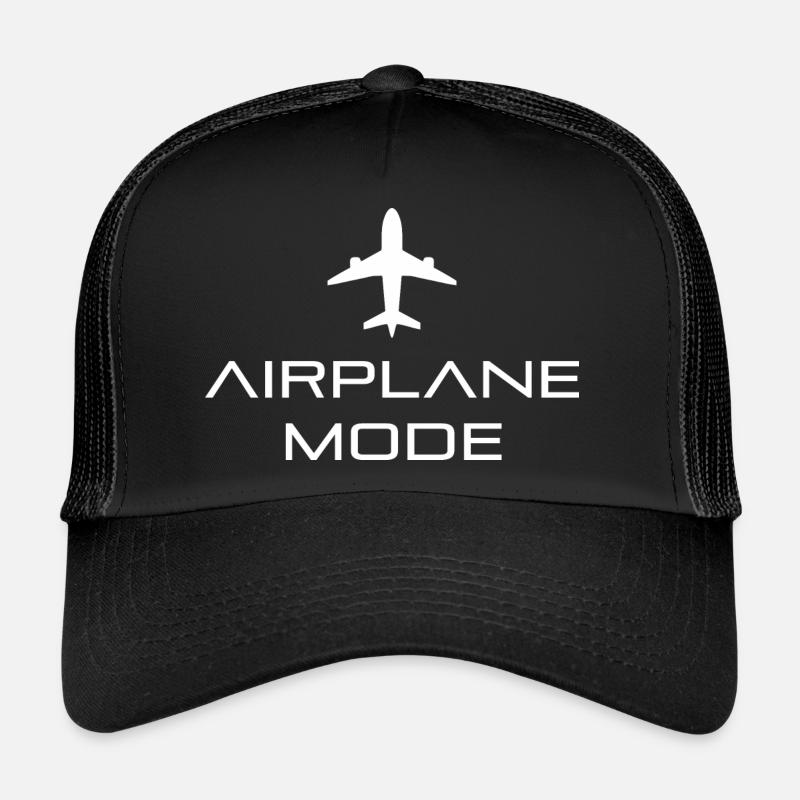 Flugzeugmodus-Grafik Trucker Cap