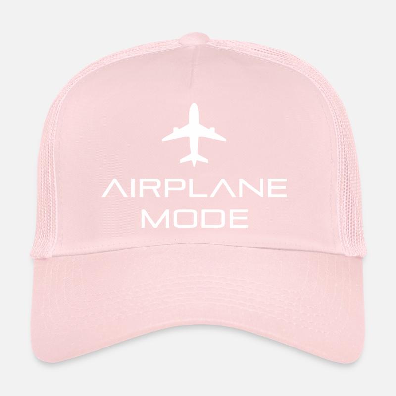 Airplane Mode Graphic Trucker Cap