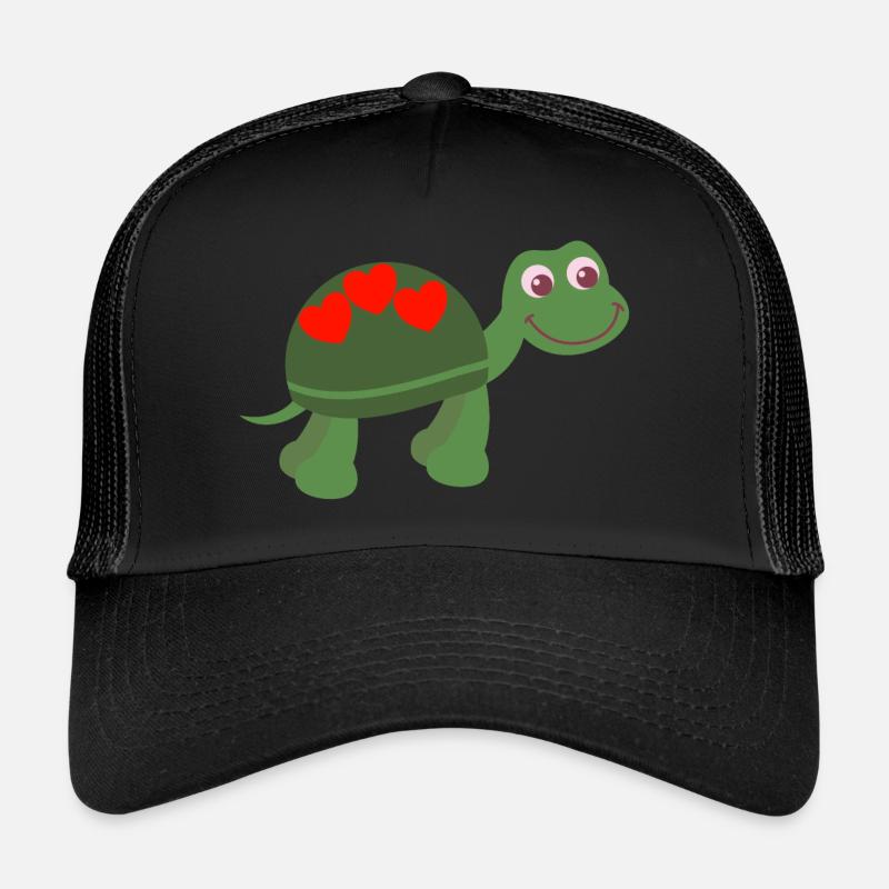 Schidkröte - Trucker Cap - Schwarz/Schwarz
